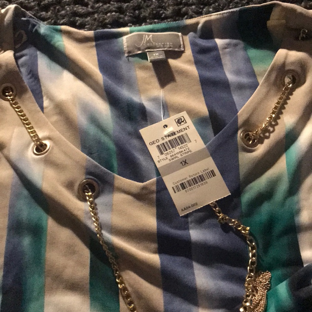 JM Collection Chain Tunic - Picture 5 of 6